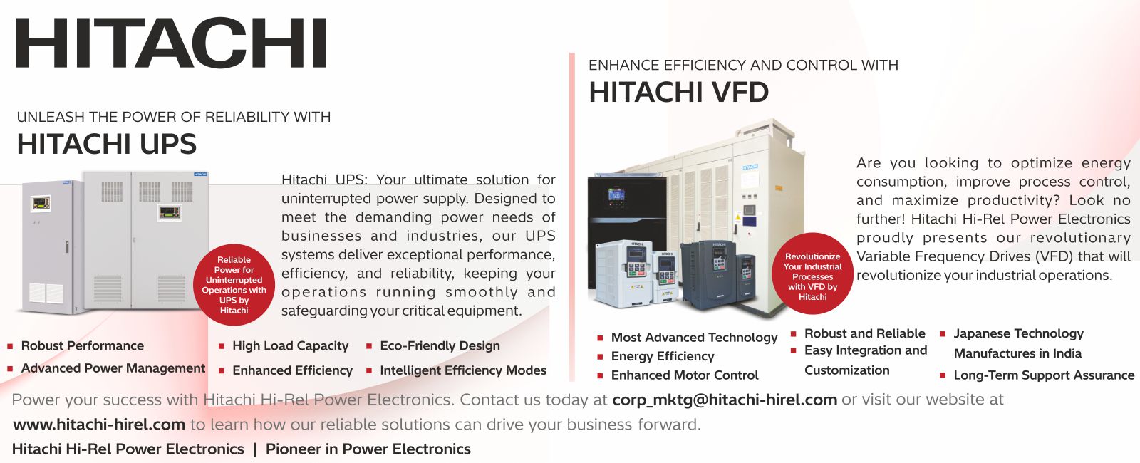 Hitachi HI Rel Power Electronics Pvt. Ltd